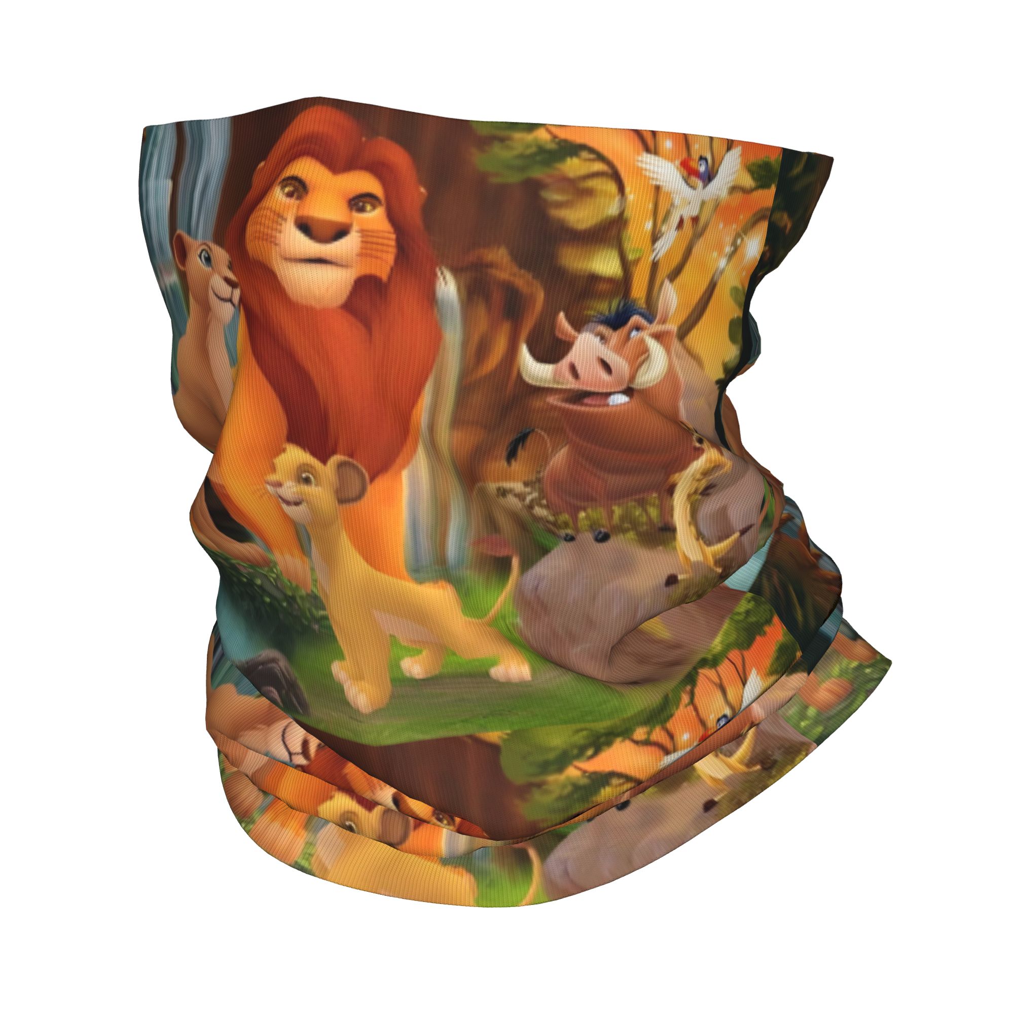 Neck Gaiter Face Cover - Многофункциональный шарф-бандана L-Lions K-Kings для мужчин