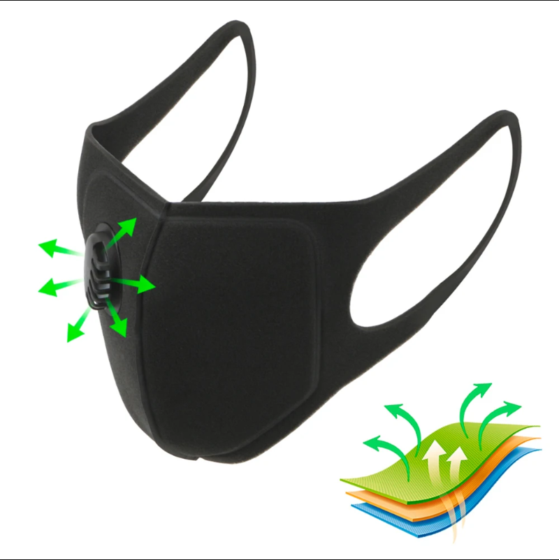 Pm2.5 Filter Insert - Универсальная маска для лица с фильтром