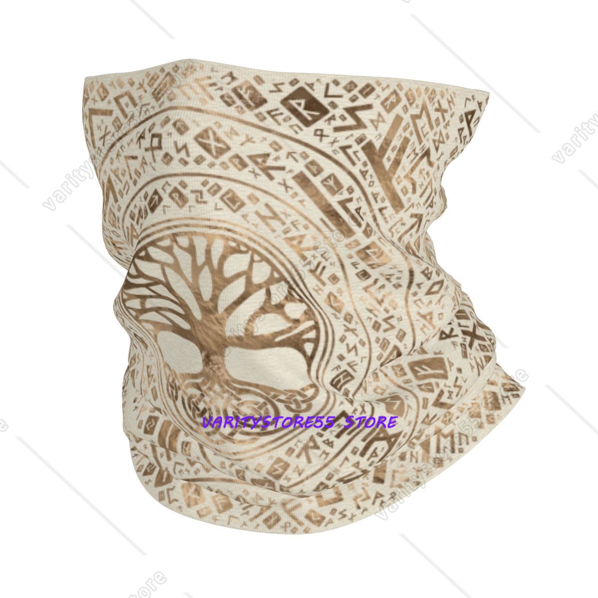 Neck Gaiter Face Cover - Многофункциональный шарф-бандана/балаклава/накидка на шею с рунами