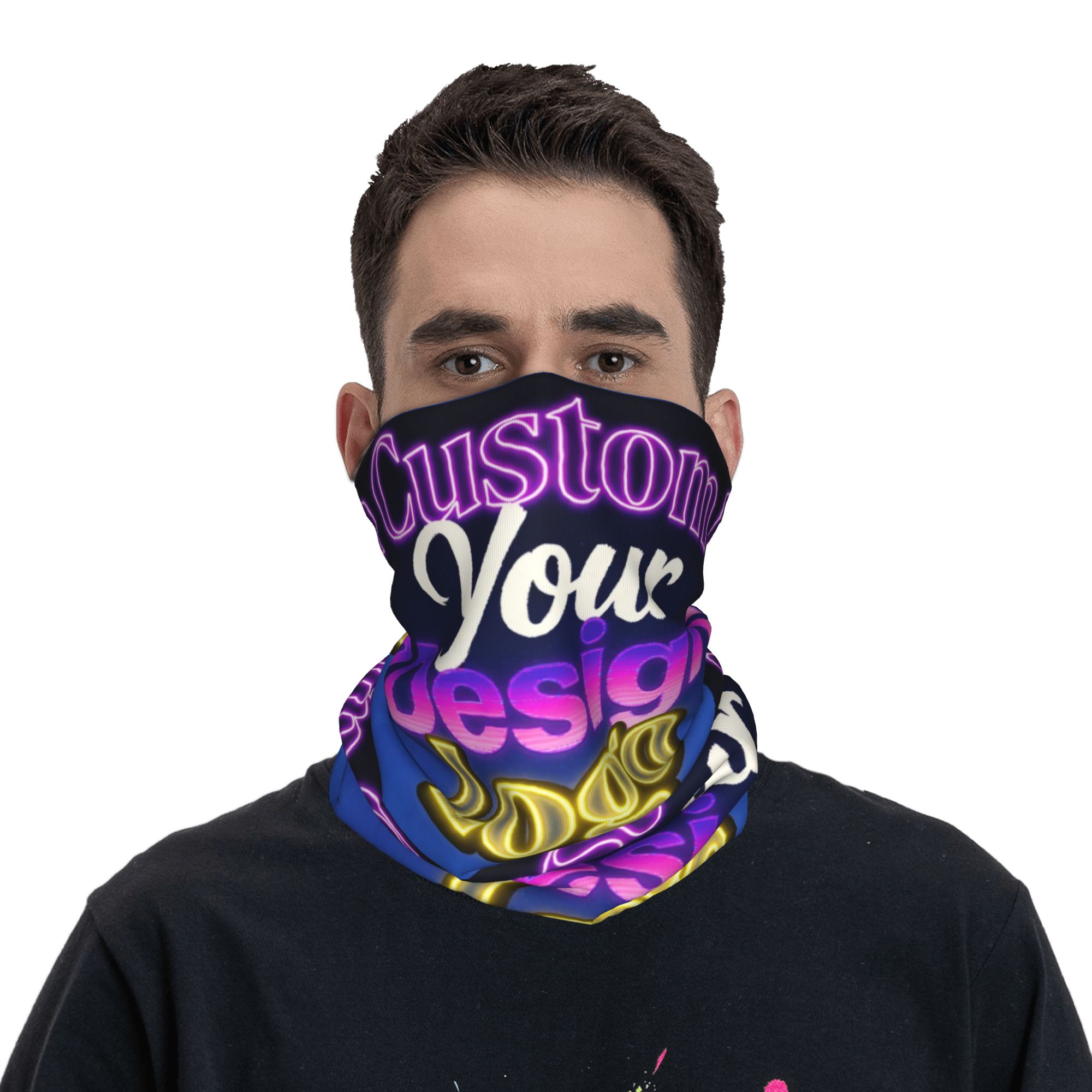 Индивидуальный дизайн: Бандана – обзор и цена Neck Gaiter Face Cover