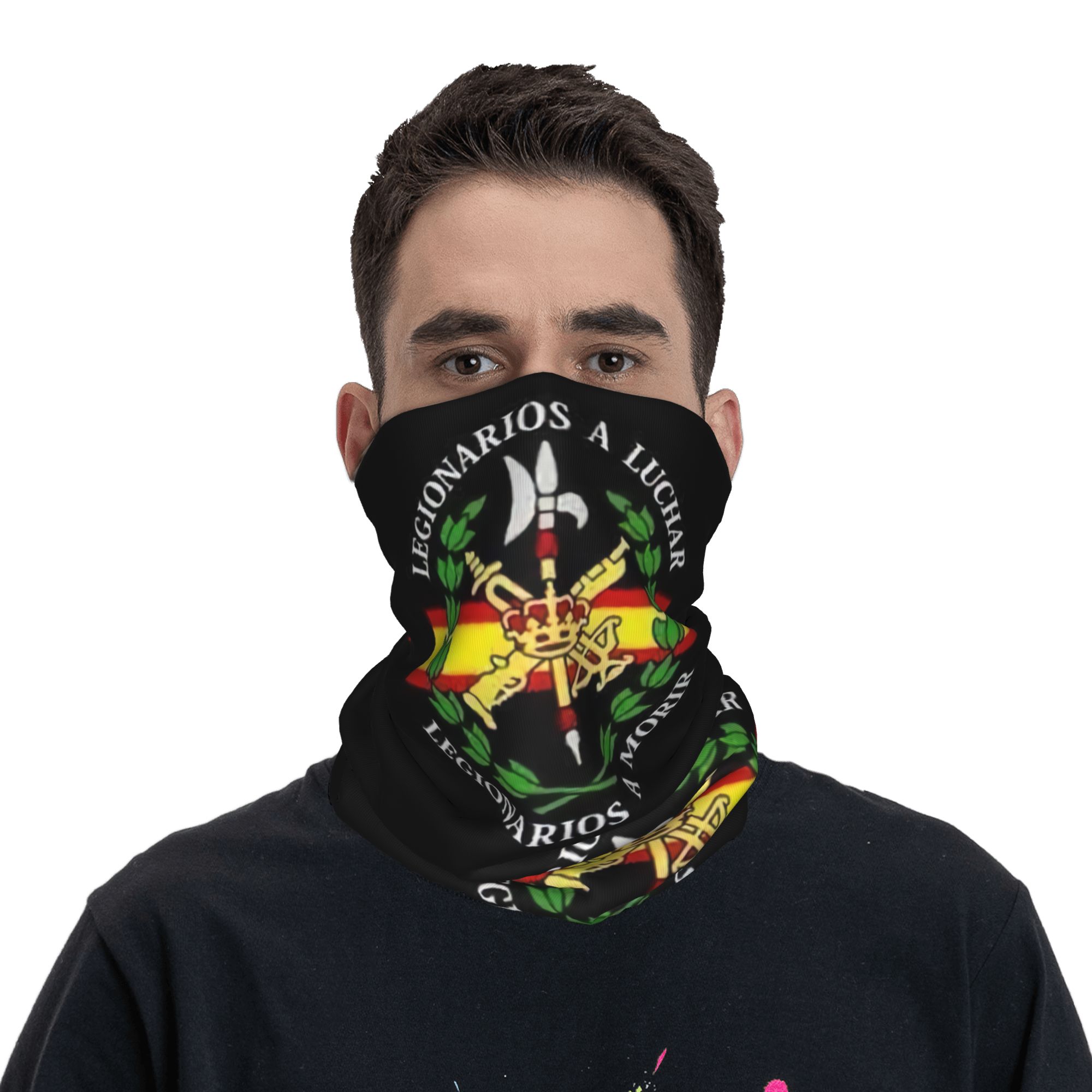 Бандана испанского легиона на  – обзор и цена Neck Gaiter Face Cover